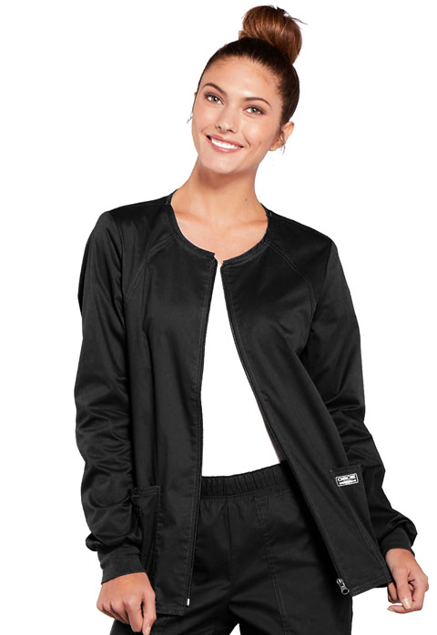 Women  Jacket  4315  Zip Front Jacket