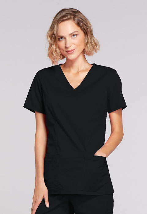 Women  Tops  4728  Mock Wrap Top