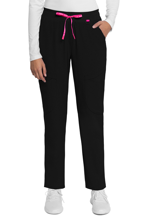 Women  Pant  MC101  Mid Rise Drawstring Tapered Leg Pant