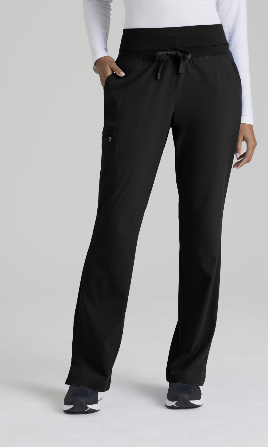 Women BOTTOMS  5206P  Barco One Stride Pant-5 Pocket Mid-Rise Fit & Flare Womens Scrub Pants Garment Type Petite