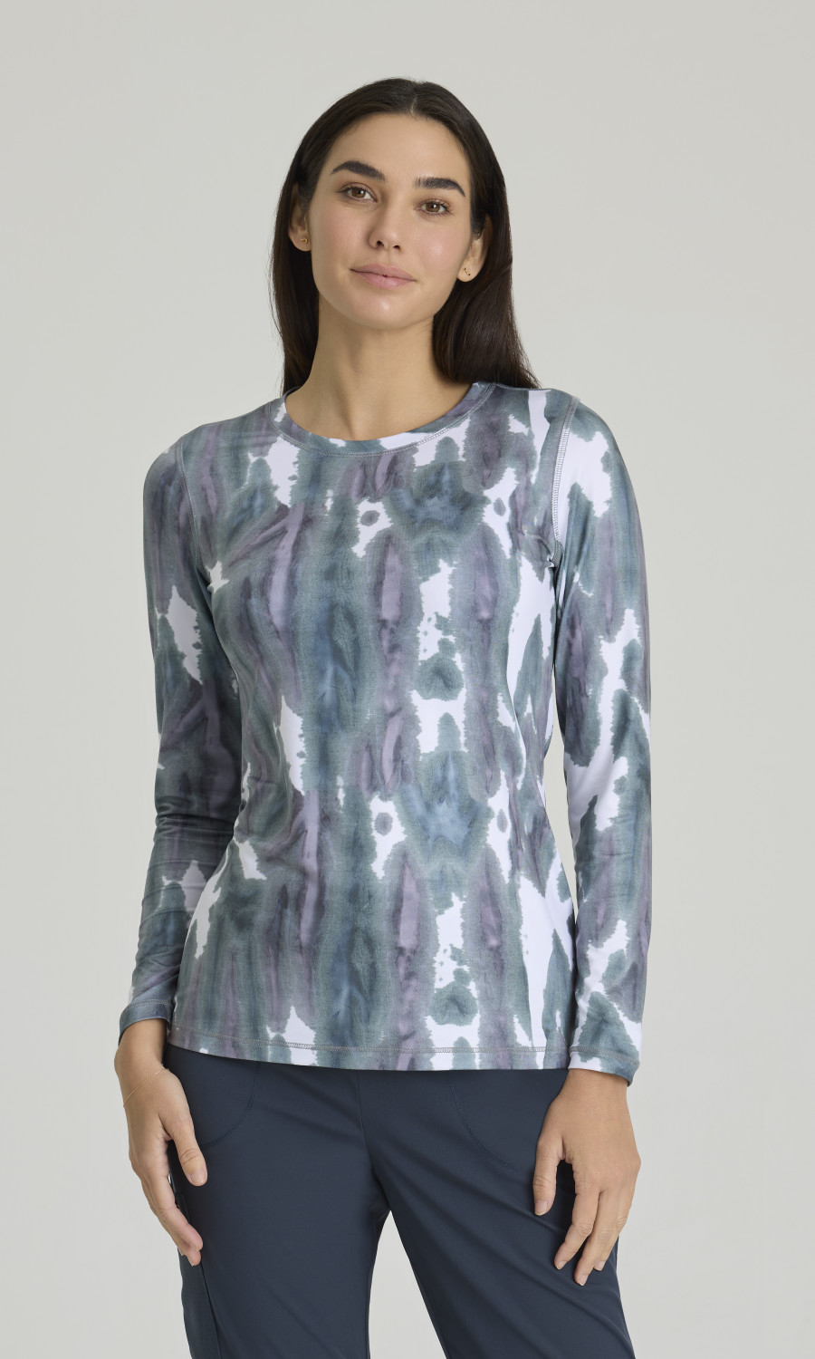 Women  KNITS & SHIRTS  BOK804GX  Barco One Womens Long Sleeve Underscrub