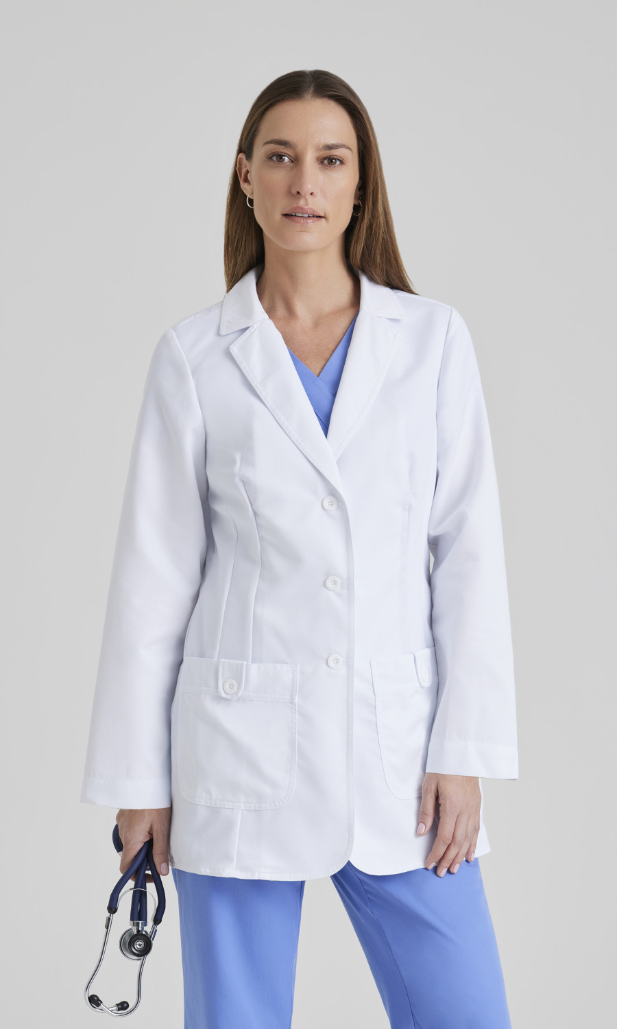 Women  LABCOATS  7446X  Greys Anatomy Classic Hannah Lab Coat- Womens 2 Pocket