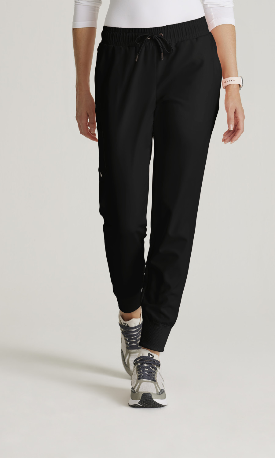Women  BOTTOMS  BUP647T  Barco Unify Womens 5 Pocket Elastic Waistband Rib Cuff Jogger Garment Type Tall