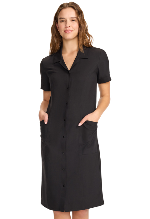 Women  Dress  CK512A  Womens Button Front Dress
