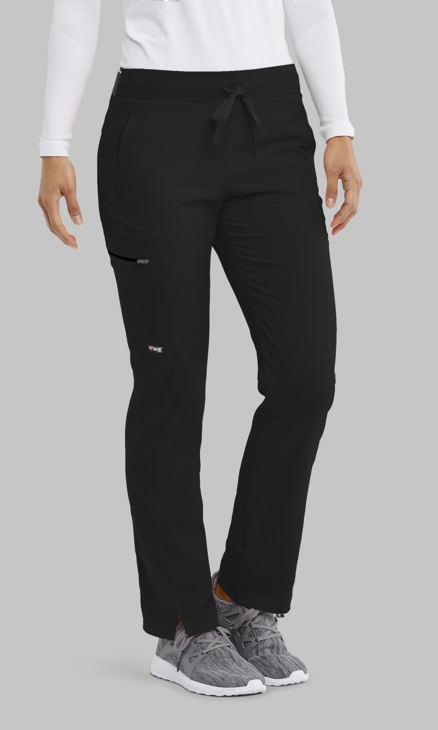 Women  BOTTOMS  GRSP500P  Greys Anatomy Spandex-Stretch Kim Pants-Womens Scrubs Garment Type Petite