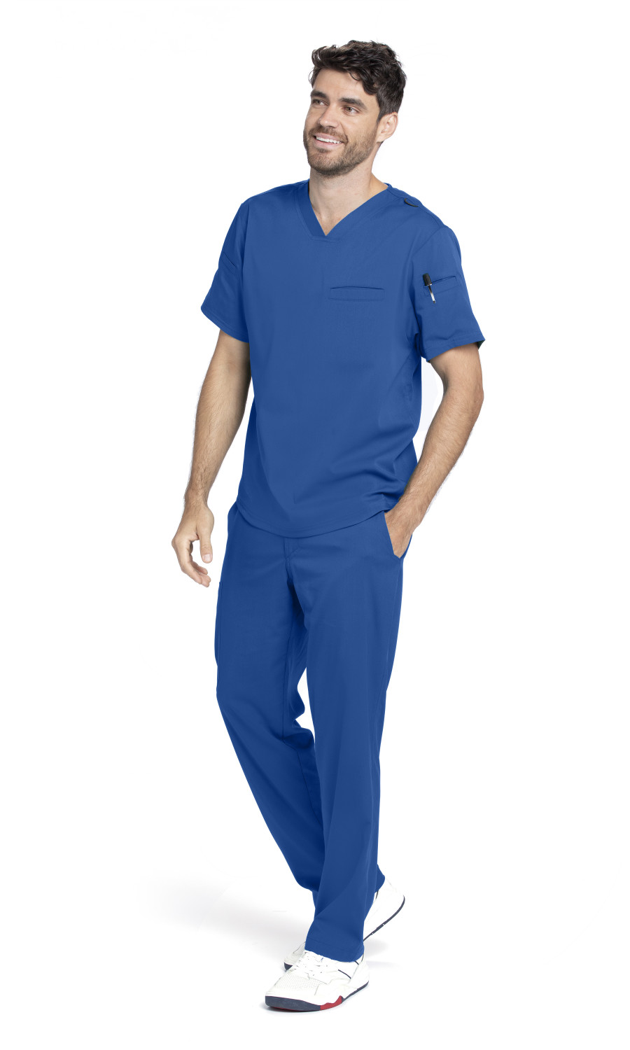 Men  BOTTOMS  GRSP507X  Greys Anatomy Spandex Stretch Wesley Pant-4 Pocket Scrub Pants
