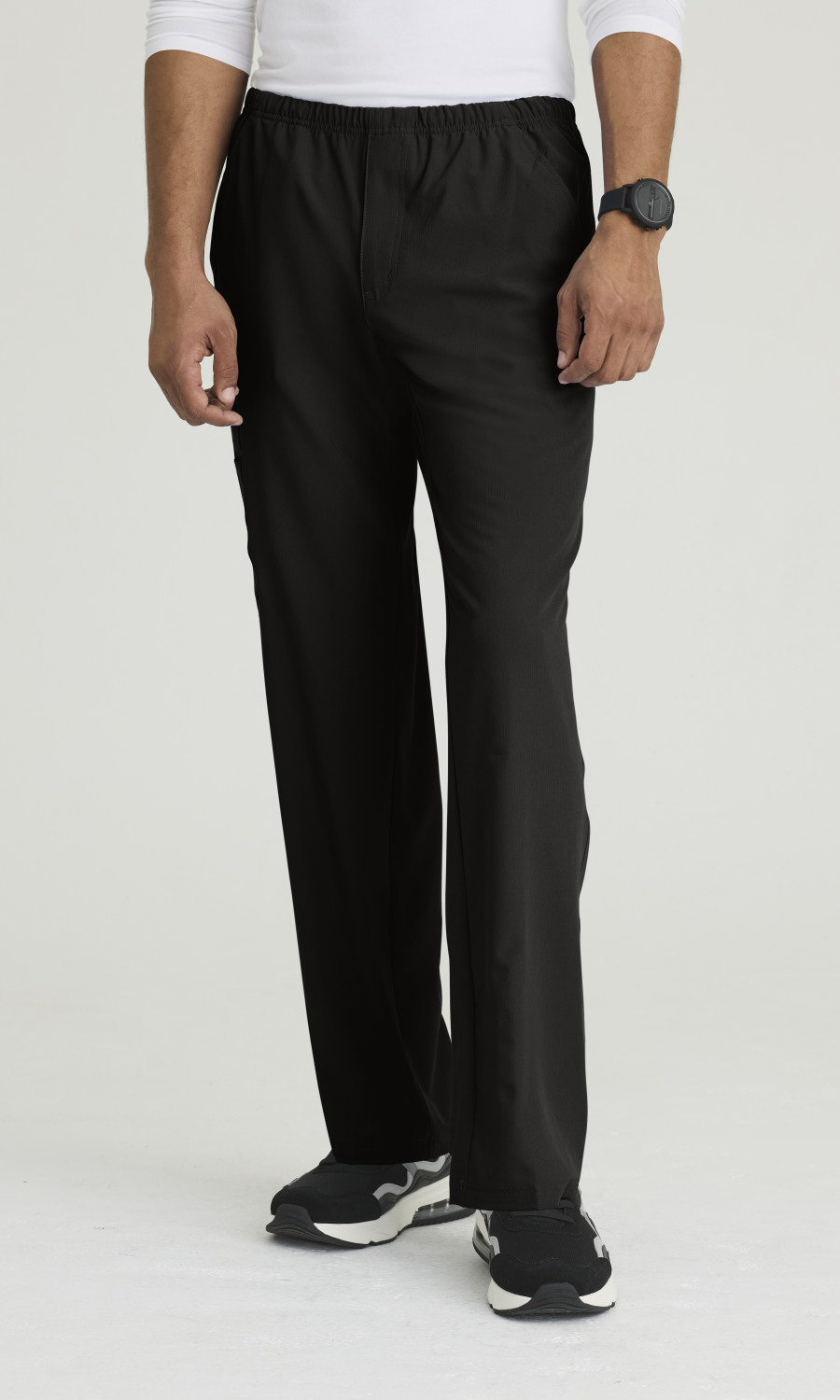 Men  BOTTOMS  SK0215  Skechers™ by Barco Mens Cargo Scrub Pant with Drawstring Elastic Waistband